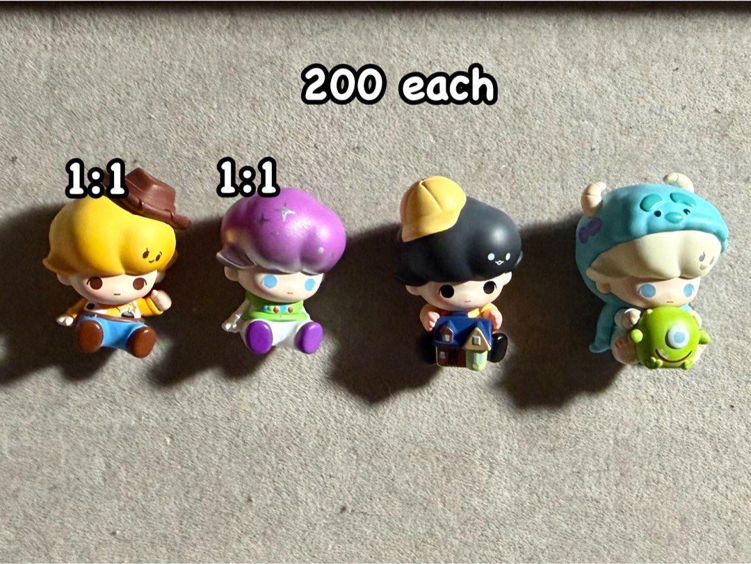DIMOO PIXAR POPBEAN (Category: Designer & Blind Box Toys) located in Bacoor. Submitted by masijakeopi_ (Listing ID 1469921784, Image 1). Description: DIMOO PIXAR POPBEANS ₱200 each / ₱700 take all 💵MOP- 😍Gcash, Maya,Bank Transfer 🚚MOD- J&T, Lalamove ,Grab 📍Bacoor,Cavite .