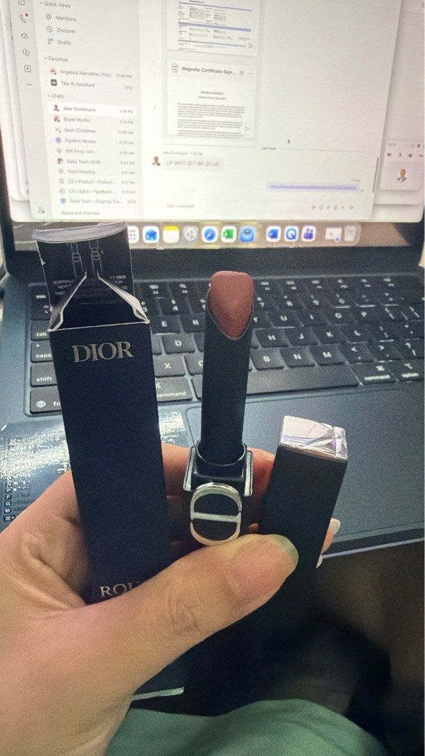 Dior Rouge Onstage Lipstick (Category: Makeup) located in Bulacan. Submitted by karisma_noverra (Listing ID 1469783154, Image 1). Description: With defect sa tip hence selling low With paper bag.