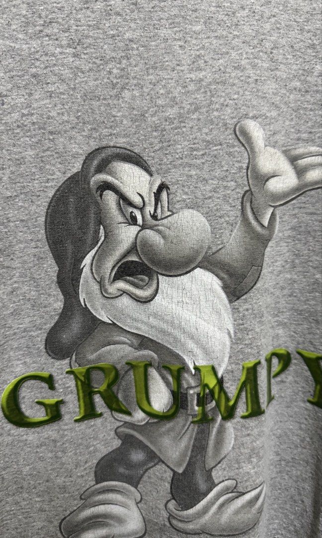 Disney Grumpy XXL, Men's Fashion, Tops & Sets, Tshirts & Polo Shirts on ...