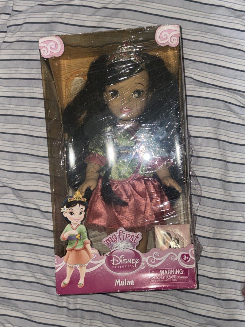 Disney Mulan (Category: Action & Battle Toys) located in Manila. Submitted by dollseller_now (Listing ID 1469791167, Image 3). Description: SHES GOOD AS NEW BABY MULAN DOLL.
