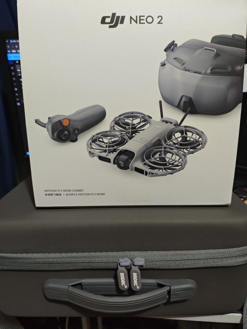 DJI Neo 2 Motion Fly More Combo (Category: Drones) located in Mabalacat. Submitted by betathanyou (Listing ID 1469859503, Image 3). Description: DJI neo 2 Motion FMC Complete box with FREE bag. Used ONCE only, no damage, no scratches. Pwede meet up for check/test to sawa Selling price: 25k RFS: Upgrade to Air 3S Can do meetup in these areas and nearby towns: Mabalacat City, Angeles City, Bamban, Capas.