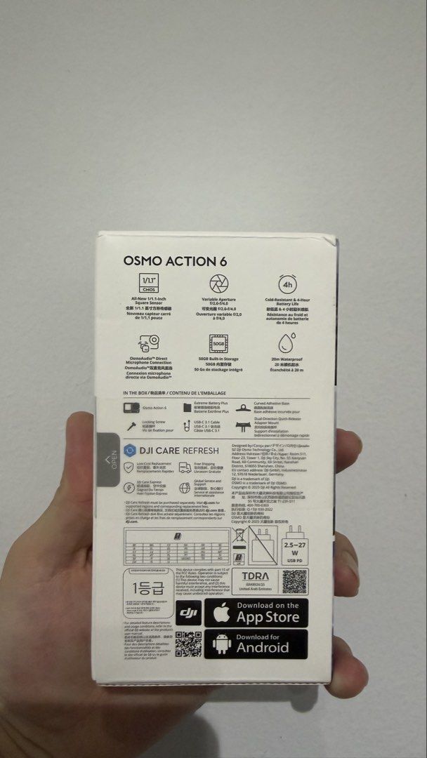 DJI Osmo Action 6 Standard Combo, Photography, Cameras on Carousell