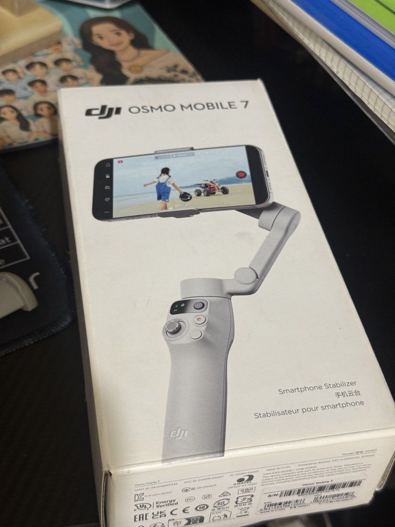DJI Osmo Mobile 7 Smartphone Stabilizer (Category: Gimbals & Stabilizers ) located in Mandaluyong City. Submitted by kickin_it_thrift (Listing ID 1469874970, Image 2). Description: Dji Osmo Mobile 7 No issue Di po masyado nagagamit RFS: need to dispose and fund Mandaluyong loc open for meetup po and negotiable.