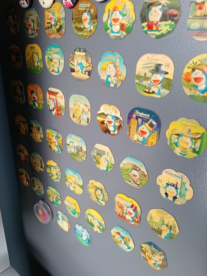 Doraemon 7-Eleven World Tour Magnets Collection, Toys & Collectibles ...