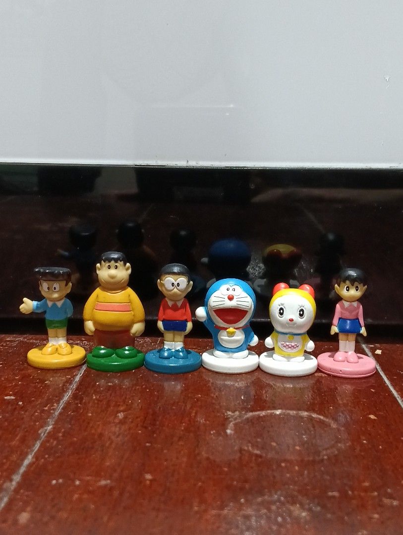 Doraemon and Friends Anime 6 Pcs Mini Figures Set (Category: Kids Toys) located in Rodriguez. Submitted by vintagecollect_mnl (Listing ID 1469785845, Image 1). Description: Doraemon Mini Figures SOLD AS SET 400 + sf Actual photos Kindly message if you have more inquiries SERIOUS BUYERS ONLY If sure buyer, please send a dm that includes your contact information (name, mobile number, and delivery address) Pass sa COD/COP MOP: GCash MOD: Lalamove/J&