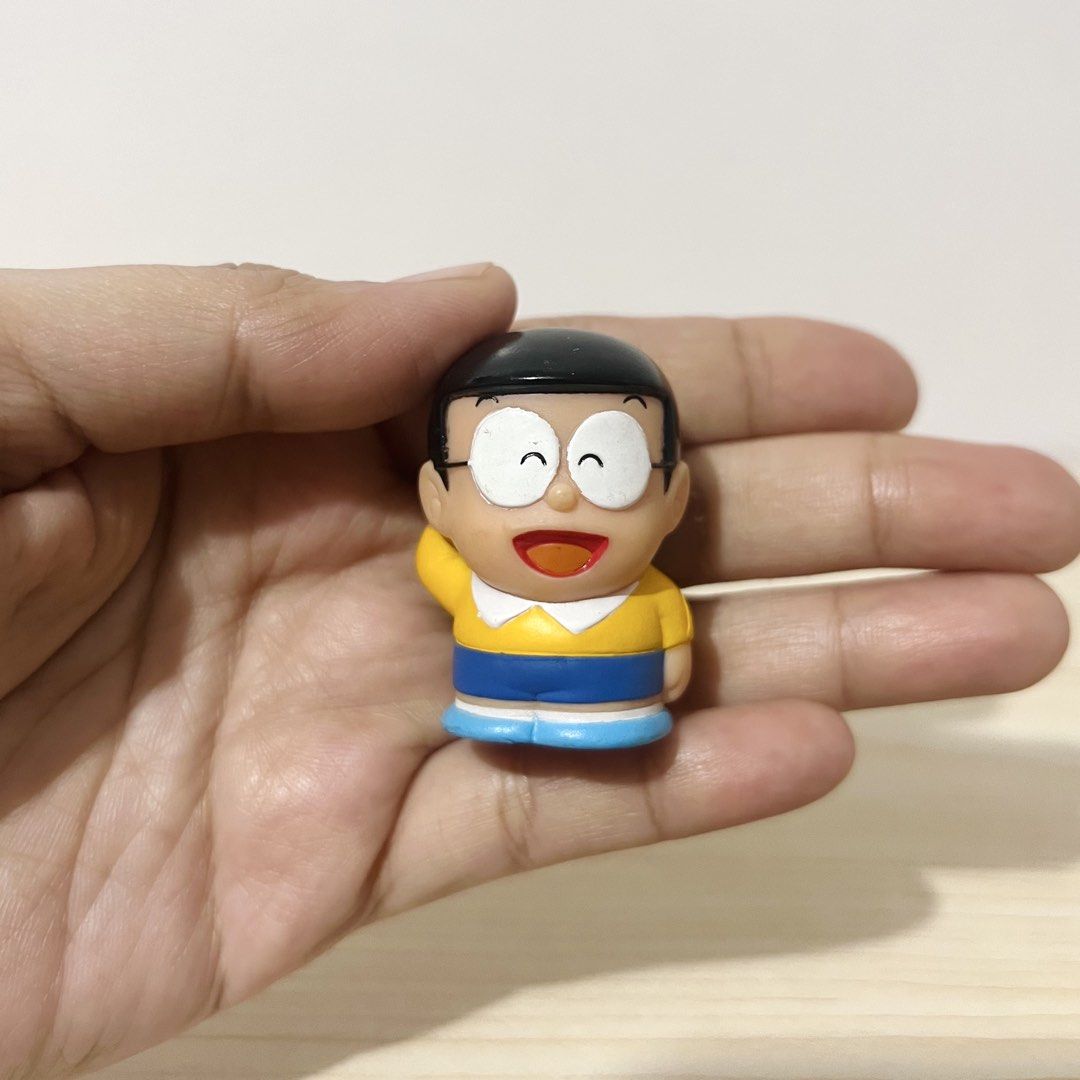 Doraemon Nobita Nobi Soft Vinyl Finger Puppet height: 4cm - Php 100 (Category: Character Goods) located in Davao. Submitted by pandorastoybox (Listing ID 1469896925, Image 3). Description: Doraemon Nobita Nobi Soft Vinyl Finger Puppet height: 4cm - Php 100 .