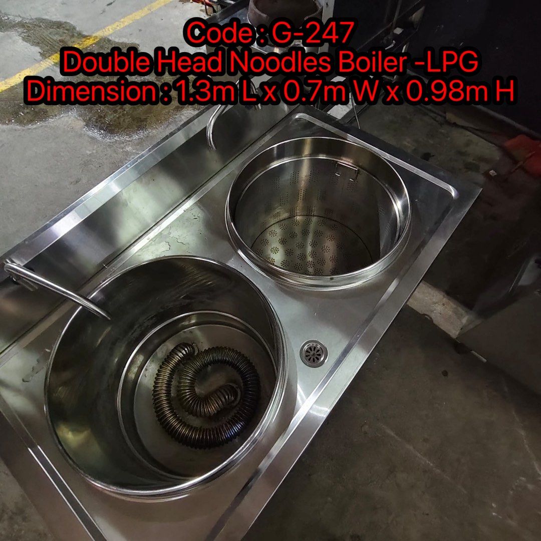 Double Head Noodles Boiler - LPG, TV & Home Appliances, Kitchen ...