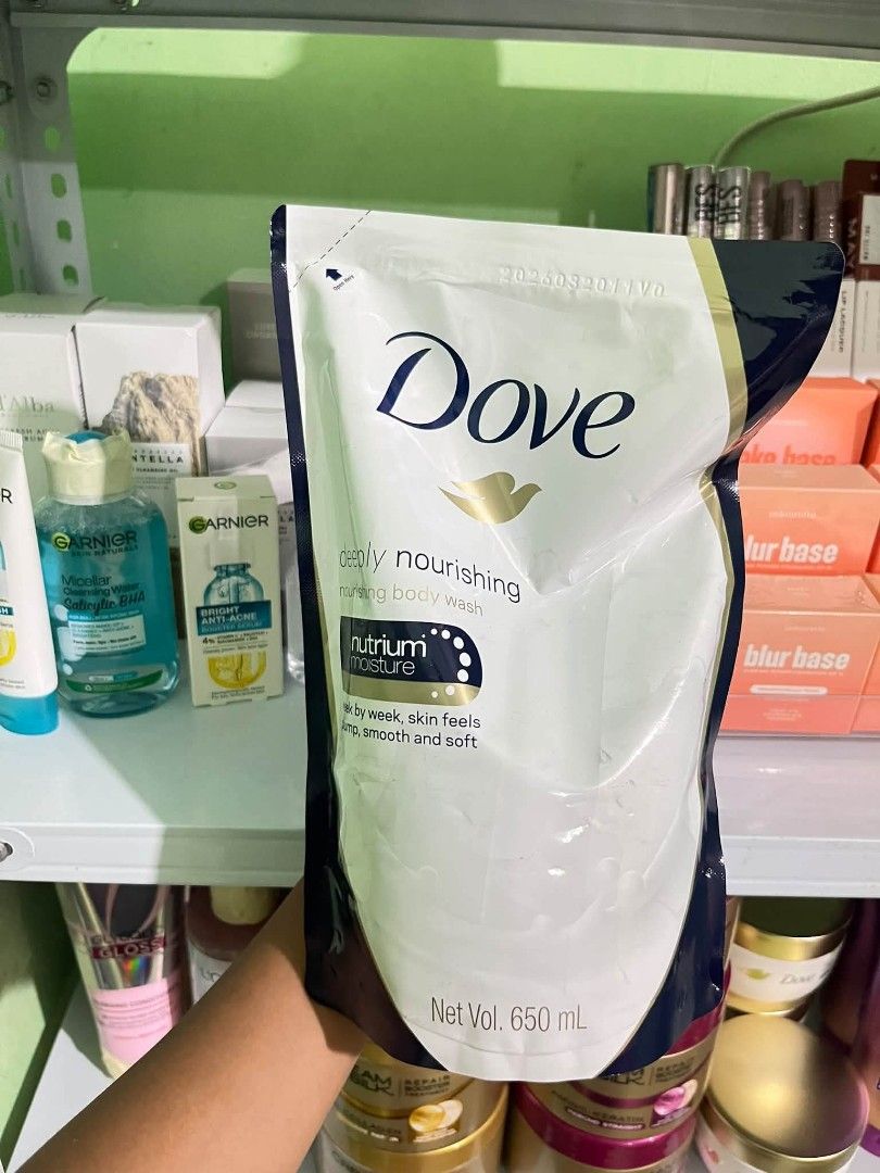 dove body wash refill 650ml (Category: Bath) located in Cavite. Submitted by angelstlane_05 (Listing ID 1469895724, Image 1). Description: last 1 pc.