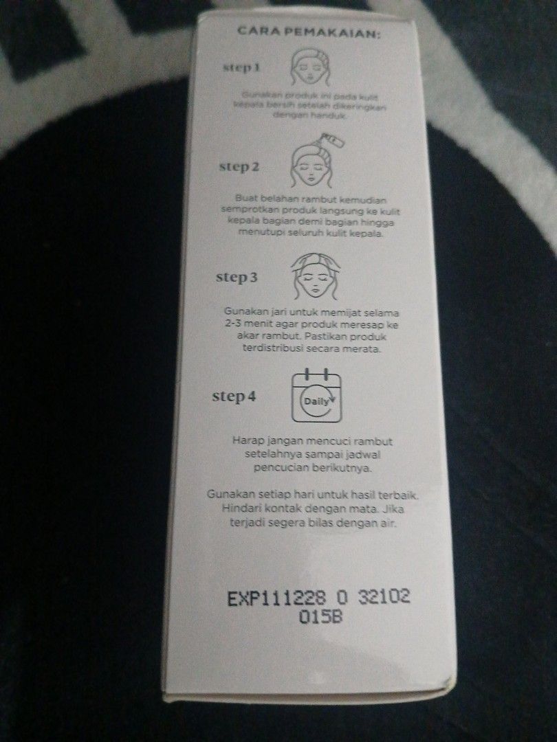 DOVE DERMA-HAIR TONIC 40 ML, Kesehatan & Kecantikan, Perawatan Rambut ...