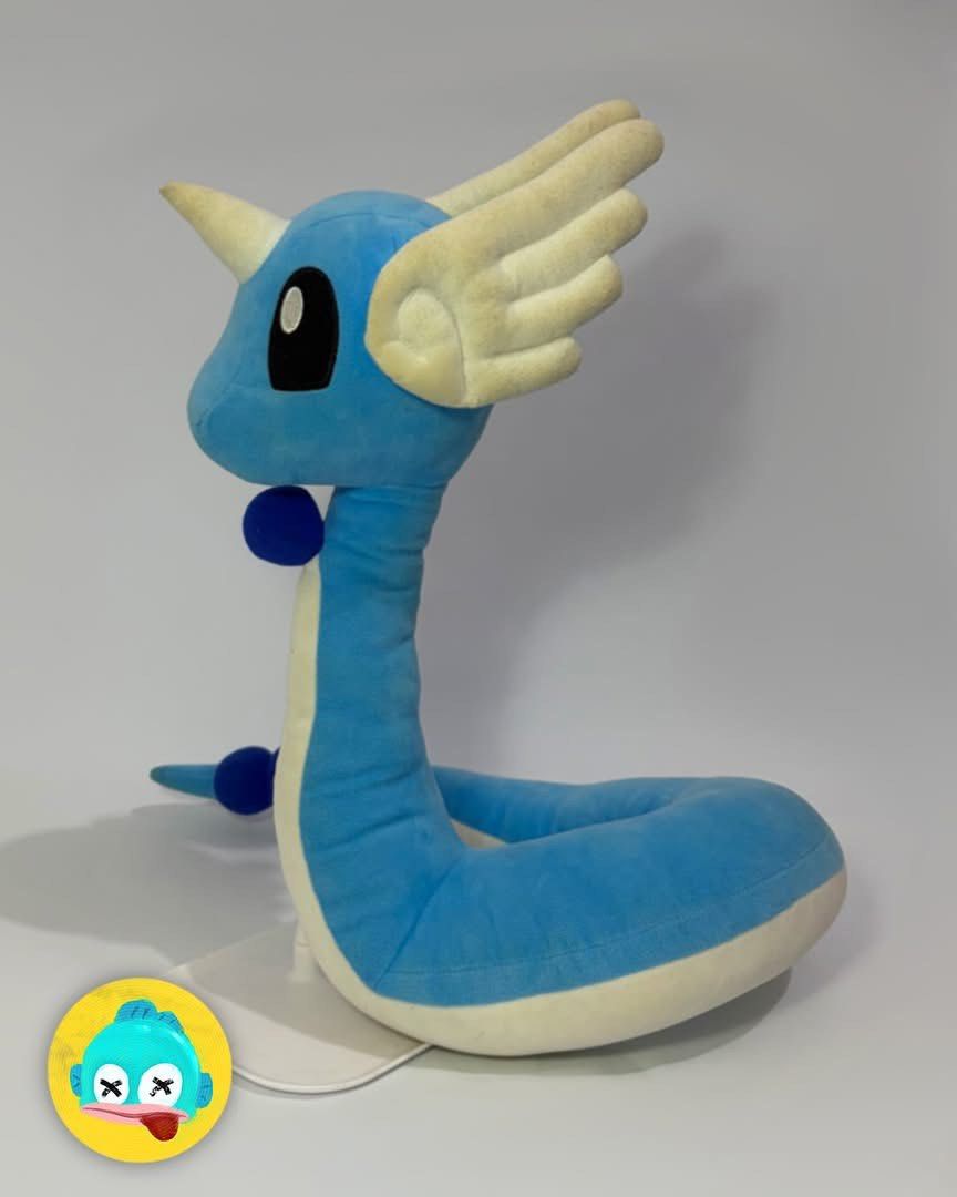 DRAGONAIR POKEMON PLUSH (Category: Plushies & Soft Toys) located in Dinalupihan. Submitted by tunakechupp (Listing ID 1469882289, Image 3). Description: 💙 DRAGONAIR PLUSH! 🐉✨ 🧸 Pokémon – Dragonair Plush 💰 ₱600.00 ✨ Pay as you order! First to pay = first to claim! 💸 Price is negotiable for 5+ orders >__< 📍 Location: Pampanga 📦 Shipping: J&T Express ✉️ DM us to order! #Dragonair #PokemonPlush #PokemonForSale #PokemonCollectors #Tunakechupp .
