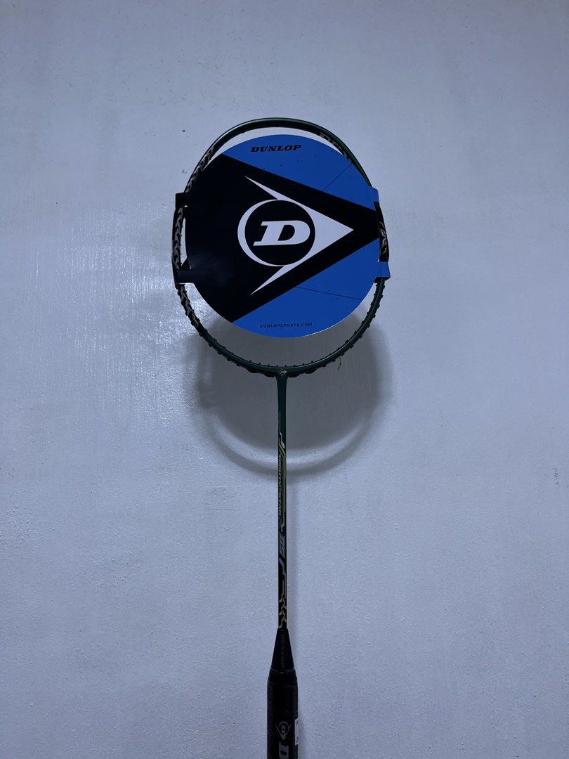 Dunlop Mighty Star 85 Badminton Racket (Category: Racket and Ball Sports) located in Pinamalayan. Submitted by zamax_1 (Listing ID 1469912375, Image 1). Description: - Brand: Dunlop Mighty Star 85 - Condition: Brand new, unused - Colorway: Striking green and yellow - Material & Build: Flexible graphite shaft, 675mm total length - Inclusion: Matching black Dunlop protective carry bag with white logo - Perfect for casual players looking for reliabi