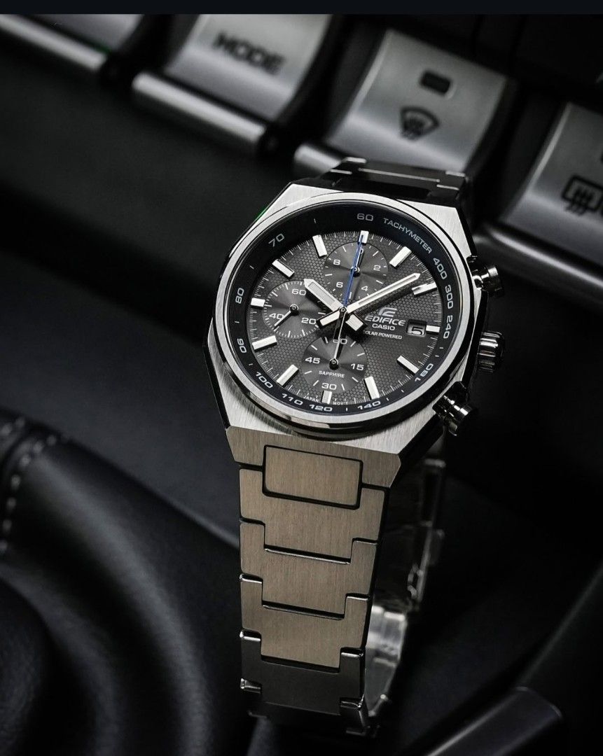 Edifice Casio Solar Chronograph Watch EFS-S660D-1ADF, Luxury, Watches ...