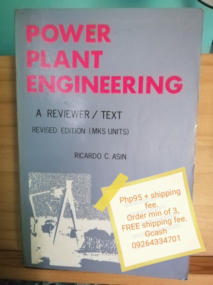 ENGINEERING TEXTBOOKS (Category: Textbooks) located in Los Banos. Submitted by rbusedtextbook (Listing ID 1469762324, Image 3). Description: - Used engineering textbooks available for sale - Available titles: Engineering Ethics, Power Plant Engineering, Thermodynamics, Engineering Electromagnetics, and Elementary Surveying - Price: Php95 to Php140 per book + shipping fee - Promo: FREE shipping for a minimum order of 3 books - Payment method: GCas