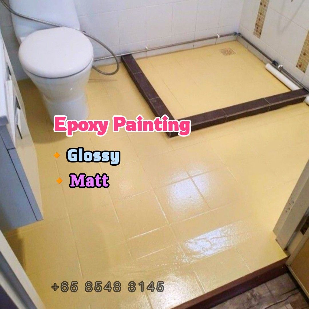 Epoxy flooring service/Industrial area painting/PU coating/Car parking ...