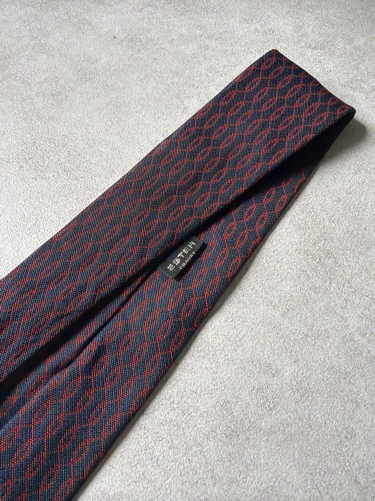 Ester Cravat Woven Necktie (Category: Ties) located in Pasig City. Submitted by chamoisee (Listing ID 1469804756, Image 3). Description: Ester Cravat Woven Necktie.