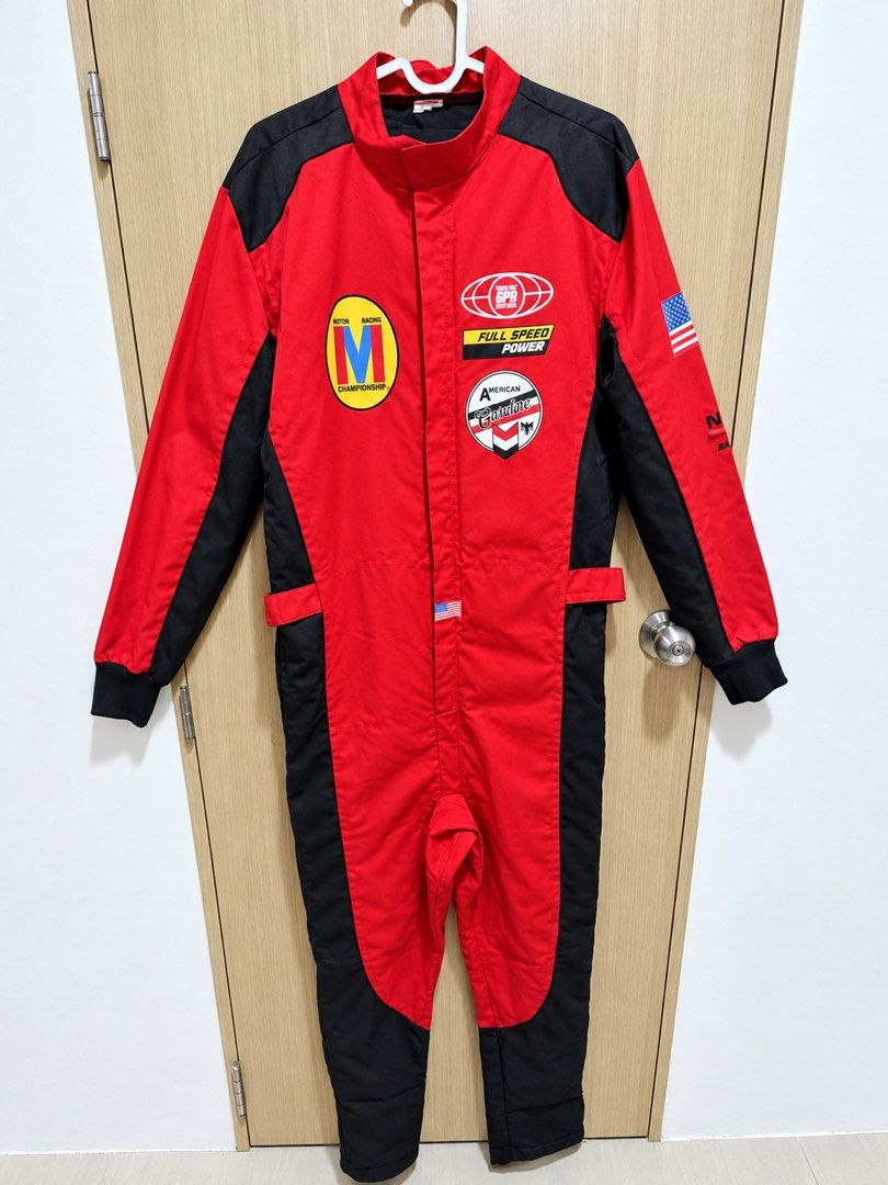 F1 Racing Suit (Category: Sets & Coordinates) located in Apalit. Submitted by minimaliztcloset (Listing ID 1469871829, Image 1). Description: Halloween Costume.
