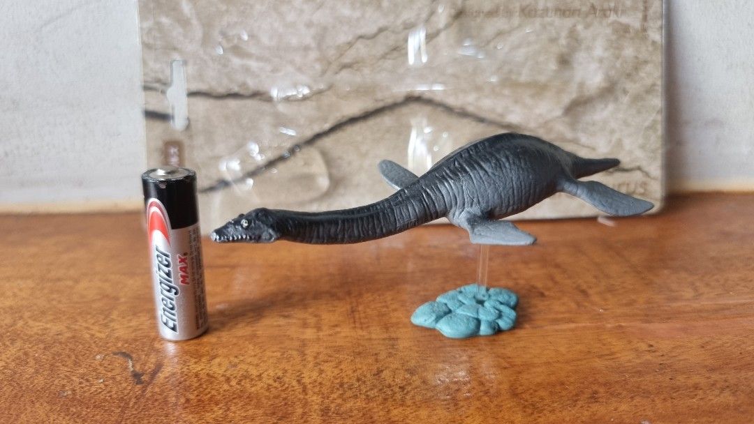 Favorite Co. Dinosaur Softmodel Plesiosaurus Kazunari Araki (Category: Figurines & Statues) located in Consolacion. Submitted by zeon27 (Listing ID 1469759527, Image 2). Description: Favorite Co. Plesiosaurus Bought in Ueno Museum of Nature and Science, Tokyo Loc: Cebu can do meet-up or delivery via LBC/J&T MOP: Cash/GCash/Bank Transfer.