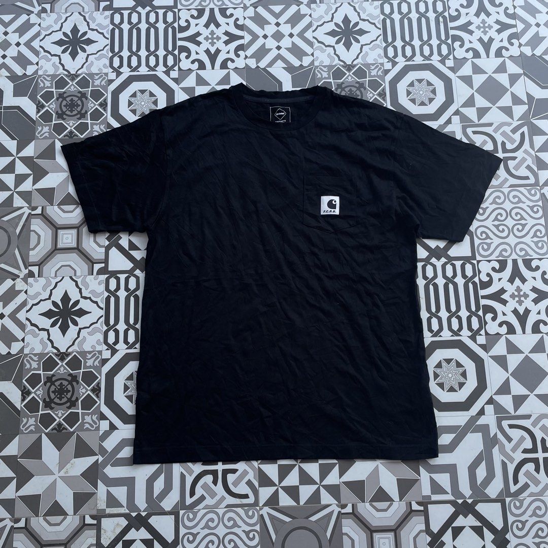 FCReal Bristol x Carhartt WIP (Category: Formal Shirts) located in Santo Tomas. Submitted by denev17 (Listing ID 1469841672, Image 1). Description: SIZE XXL 30L 22.5W GOOD AS NEW HANGTAG NALANG KULANG COLOR MAY VARY DUE TO LIGHTING 1k freeship.