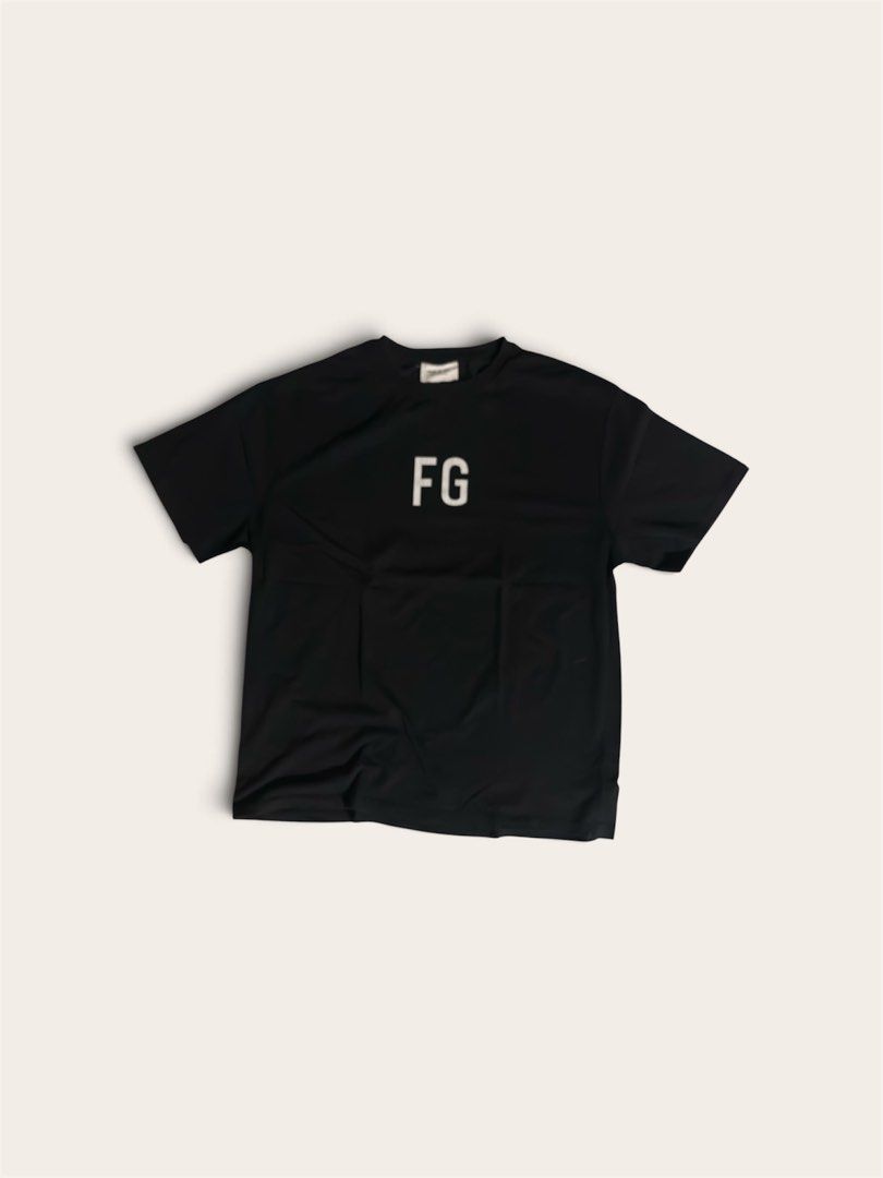 fear of god (Category: Tshirts & Polo Shirts ) located in Manila. Submitted by youngvill (Listing ID 1469787631, Image 1). Description: width: 24” length: 30” - Color: black - Condition: crack print - Ideal for: Streetwear outfits .