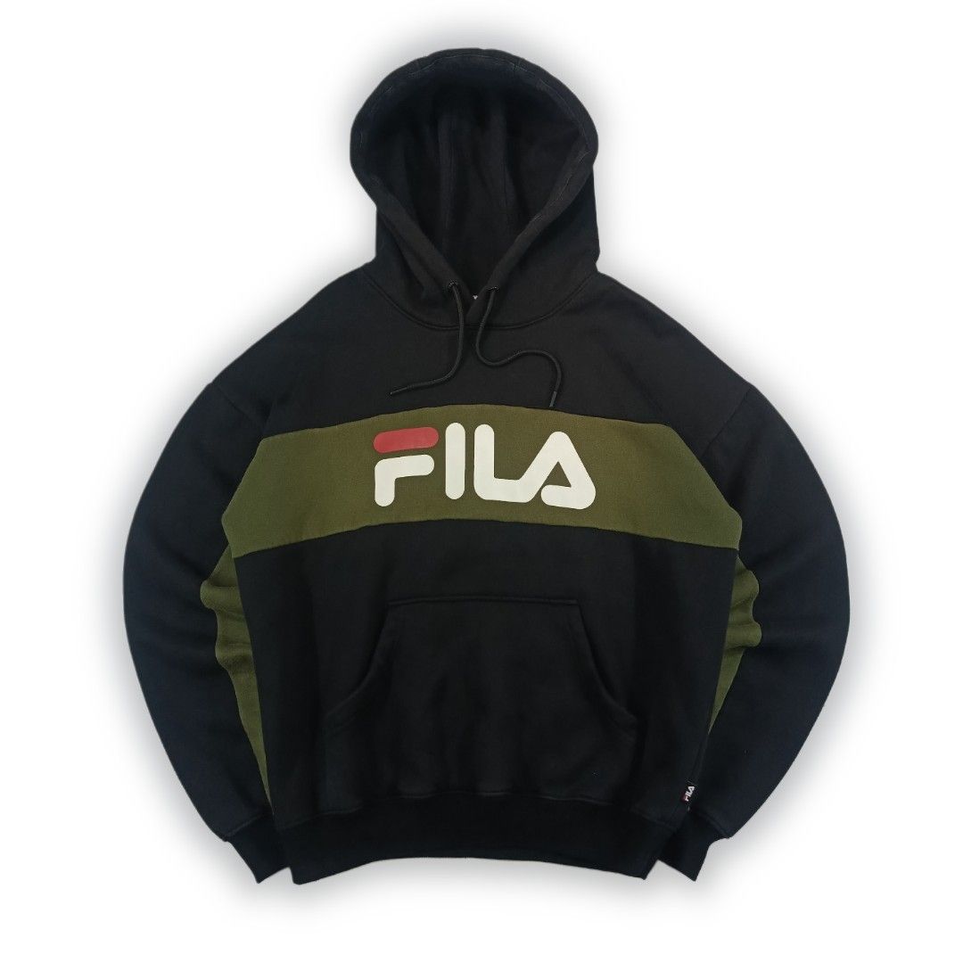 FILA COLORBLOCK PULLOVER HOODIE (Category: Coats, Jackets and Outerwear) located in Cavite. Submitted by goodasnew. (Listing ID 1469867094, Image 1). Description: •L:25 W:23 | S on tag l Best fit M | Semi L. •Excellent Condition | Ribbings still tight. •Can do Vc for Legitimacy. •Shipping JnT/Lalamove.