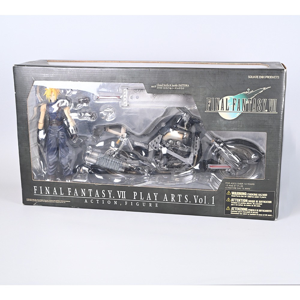 Final Fantasy VII Play Arts Vol. 1 Cloud Strife & Hardy-Daytona, Toys ...