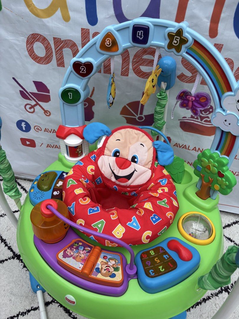 Fisher price laugh and learn jumperoo (Category: Infant Playtime) located in Manila. Submitted by avalanchesonlineshopmainacount (Listing ID 1469855594, Image 3). Description: .