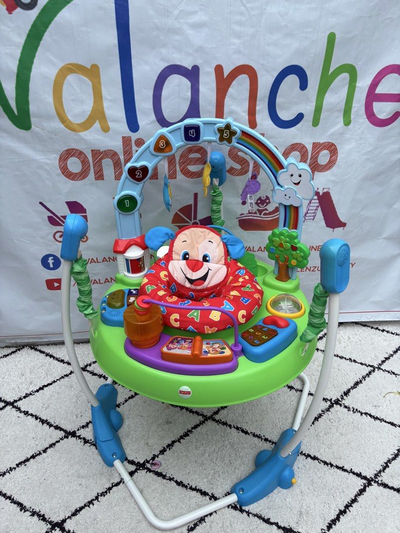 Fisher price laugh and learn jumperoo (Category: Infant Playtime) located in Manila. Submitted by avalanchesonlineshopmainacount (Listing ID 1469855594, Image 1). Description: .
