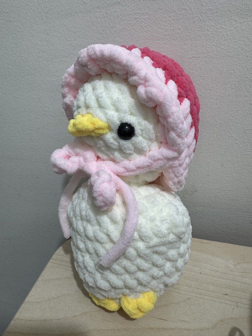 Flower Duck Plush (Category: Kids Toys) located in Manila. Submitted by moonstruckedcrochet.co (Listing ID 1469798999, Image 2). Description: Allow 4 days before shipping. This is a handmade product made with high quality and care. We also accept customization for the product as it is made per order. .
