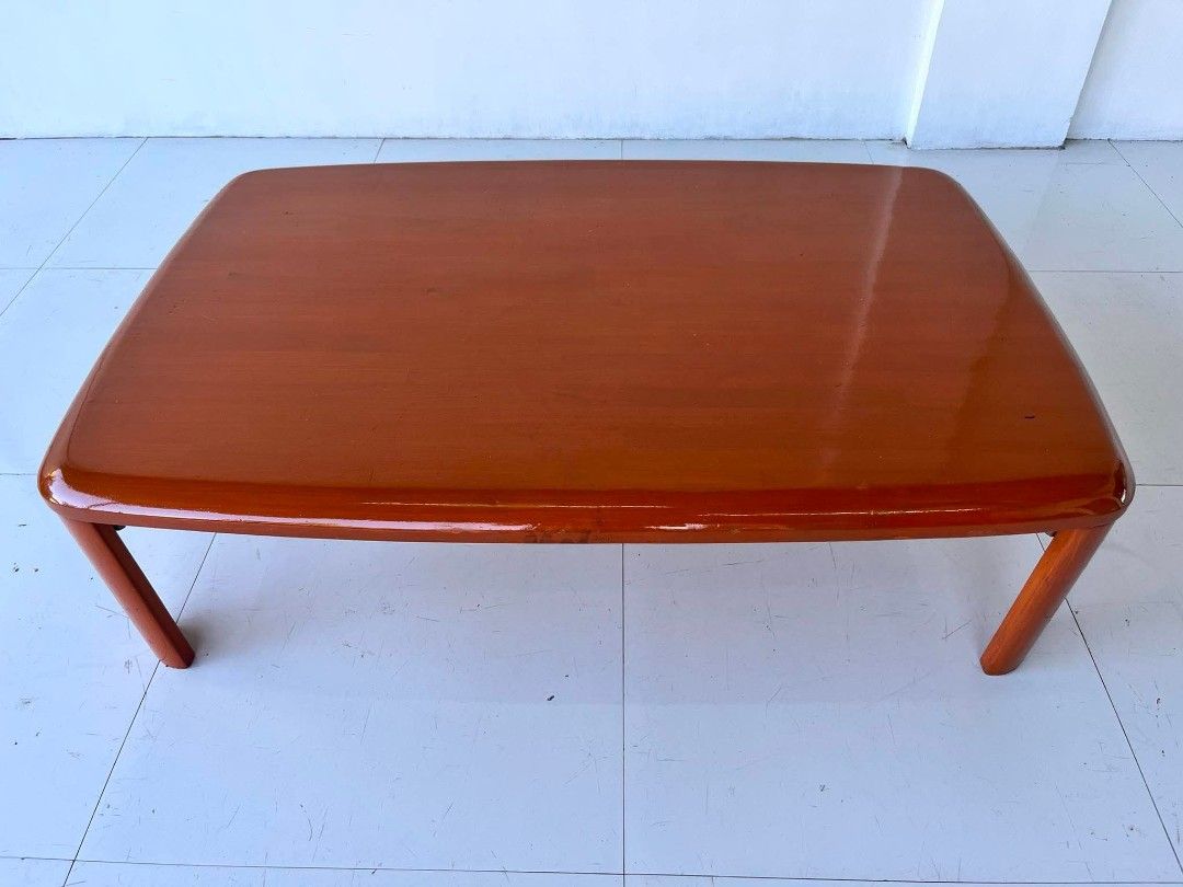 Foldable Solid Wood Center Table (Category: Tables & Sets) located in Mexico. Submitted by mgracejapansurplus (Listing ID 1469772792, Image 2). Description: NEW ARRIVAL 🔥 JAPAN SURPLUS Foldable Solid Wood Center Table ✨ - Sturdy wooden build with smooth polished finish - Space-saving design — legs fold flat for easy storage & transport - Dimensions: L48" × W32" × Height 13" - Easy to clean, perfect for living rooms or small spaces - Price: ₱4,90
