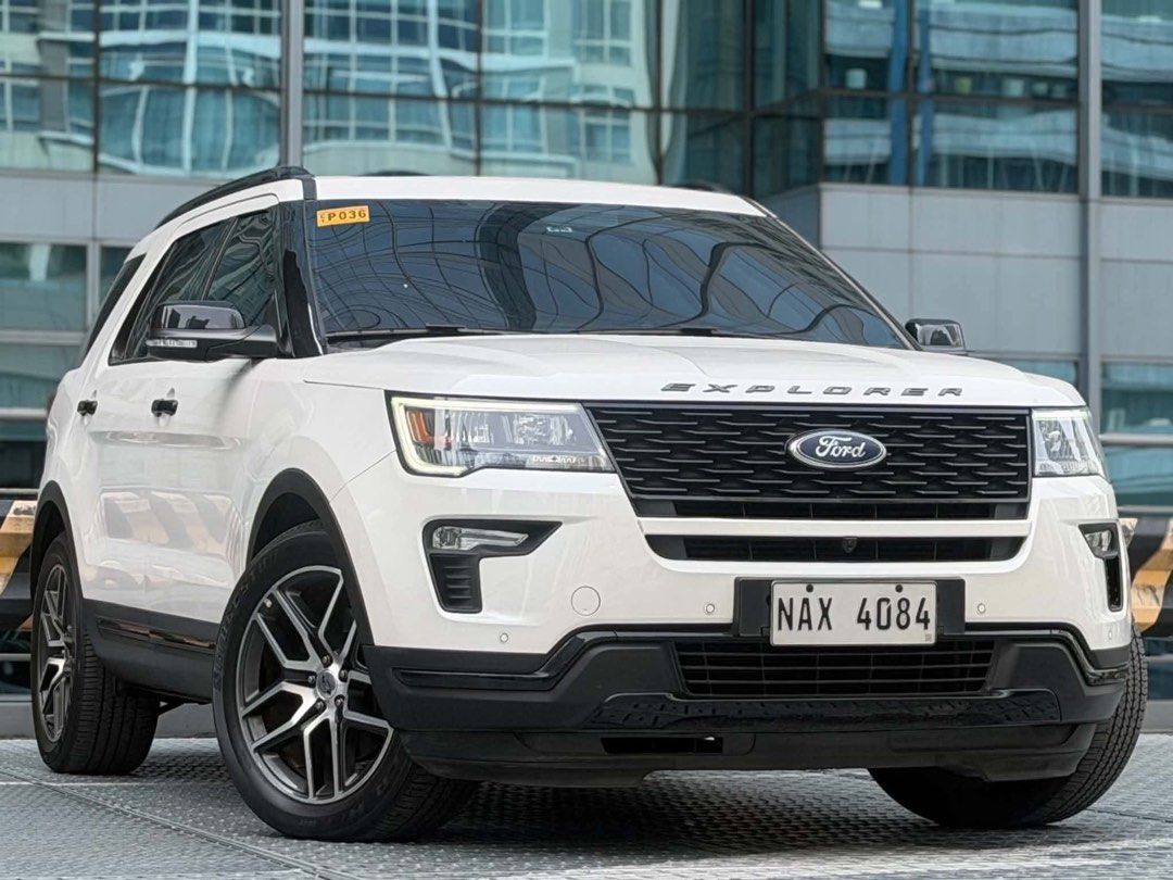 Ford Explorer Sport‼️🔥 Auto (Category: Used Cars) located in Makati City. Submitted by maby_latido05 (Listing ID 1469823249, Image 2). Description: New Unit 2018 Ford Explorer Sport 4x4 AT GAS‼️🔥 30%DP - 204,000 Php 2yrs - Php 42,700 3yrs - Php 30,800 4yrs - Php 25,600 Chattel and Insurance Included FREE Transfer of Ownership FREE Detailing FREE Bank Processing 💯 Legit Mileage ✅ No Mileage Tampering Guaranteed! Well maintained Mileage 52K Top 