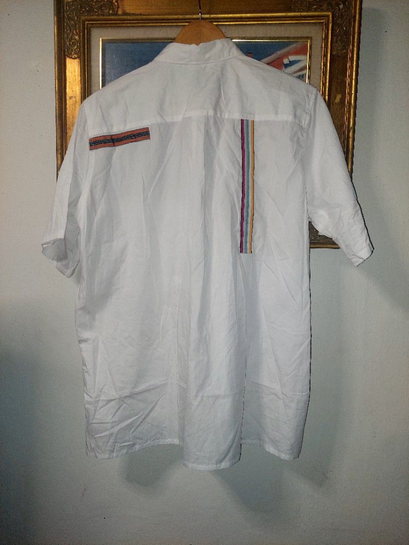 Frapbois button down polo (Category: Formal Shirts) located in Santa Rosa. Submitted by roycerocus (Listing ID 1469936712, Image 2). Description: brand new with hangtag size medium oversized fit to large made in japan.