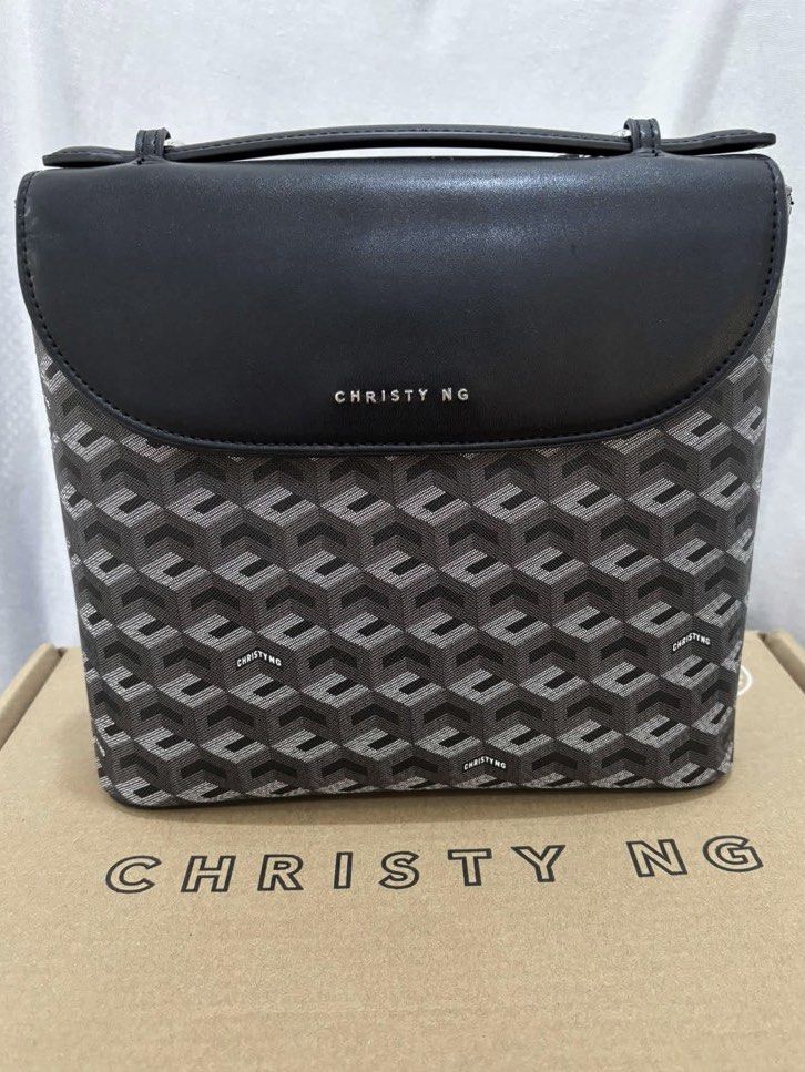 FREE SF | Authentic Christy Ng Julio Backpack (Category: Backpacks) located in Bulacan. Submitted by klarasells. (Listing ID 1469929041, Image 2). Description: Slightly Nego, DM offers. SEE PHOTOS FOR ORIGINAL PRICE Very very like new! Used twice only. Magnet still has plastic. — Can be used as BACKPACK, SLING BAG, OR HANDBAG. (Straps are detachable). — FREE SF via J&T (1-2 days arrival after pickup around Luzon/Manila) Specs and Description: Chr