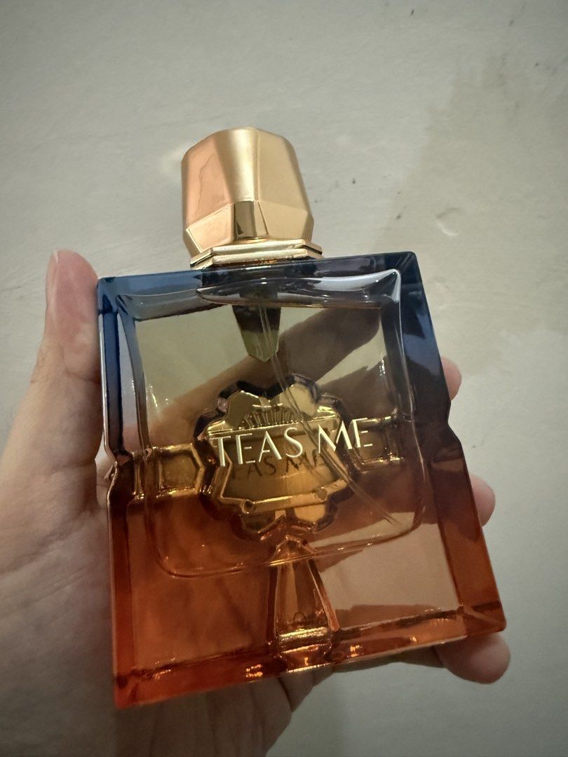 French Avenue Teas Me Extrait de Parfum 100ml (Category: Fragrance & Deodorants) located in Bulacan. Submitted by josherue (Listing ID 1469762432, Image 2). Description: - Brand: French Avenue - Fragrance: Teas Me Extrait de Parfum - Condition: FSM. - Authenticity: Verified authentic via QR code - RFS: Didn’t like the scent. Already have Lattafa Dynasty..