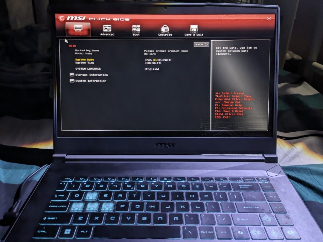 FS GAMING LAPTOP WITH ISSUE (Category: Laptops & Notebooks) located in Guiguinto. Submitted by ressie.cruz (Listing ID 1469779867, Image 1). Description: Sale as defective BUY AT YOUR OWN RISK! MSI Thin A15 B7UCX Ryzen 5 Rtx 2050 No ram No ssd All parts original With charger included Issue: stuck sa bios, boot looping and overheating No history of repair Preferably na technician ang bumili Price is as listed, still negotiable.