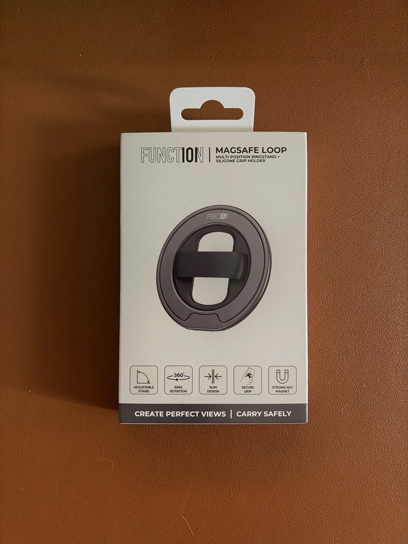 Function Magsafe Loop (Category: Other Mobile & Gadget Accessories) located in San Fernando. Submitted by blinkeu_b (Listing ID 1469840195, Image 1). Description: WTS / LFB Magsafe Loop - multi-position ringstand + silicone grip holder 📍pampanga.