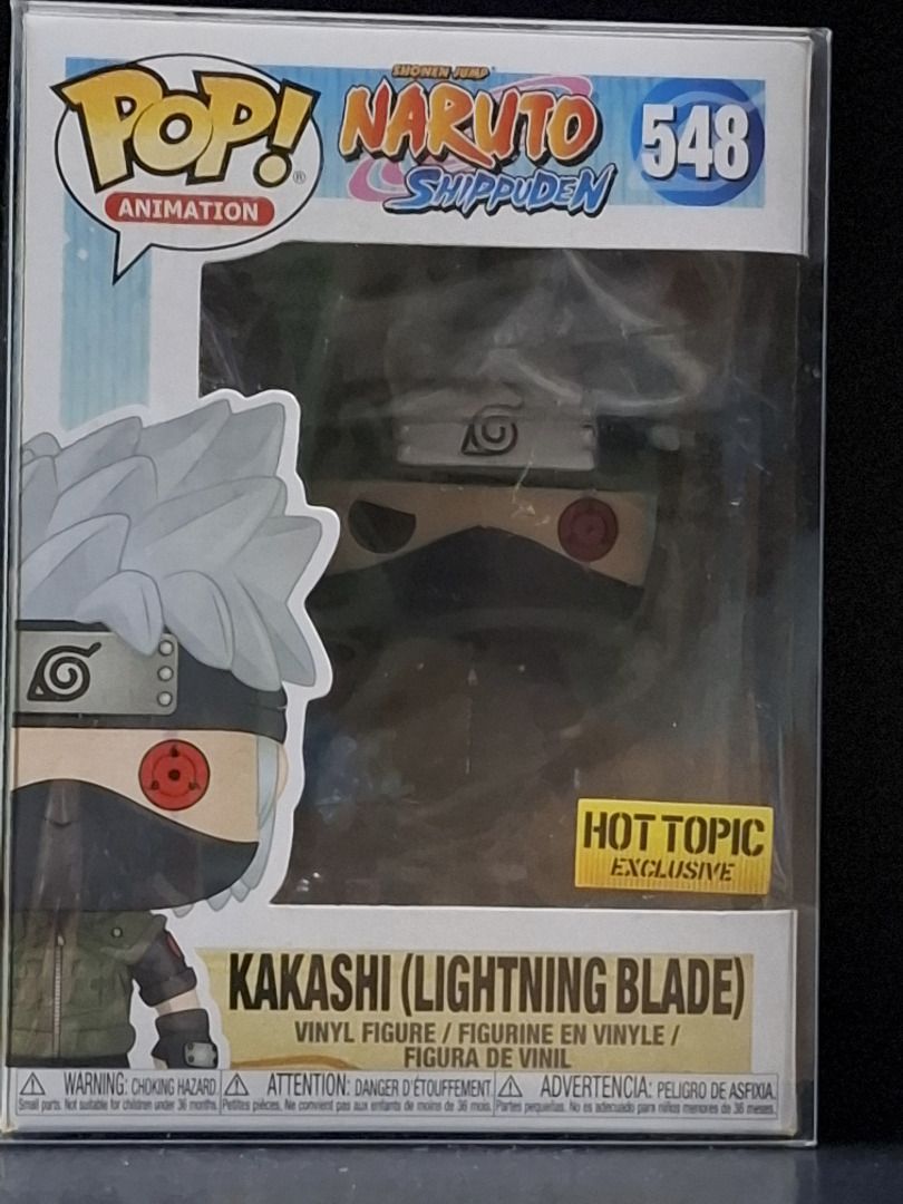 Funko Pop! Animation Naruto Shippuden 548 Kakashi (Lightning Blade) HT ...
