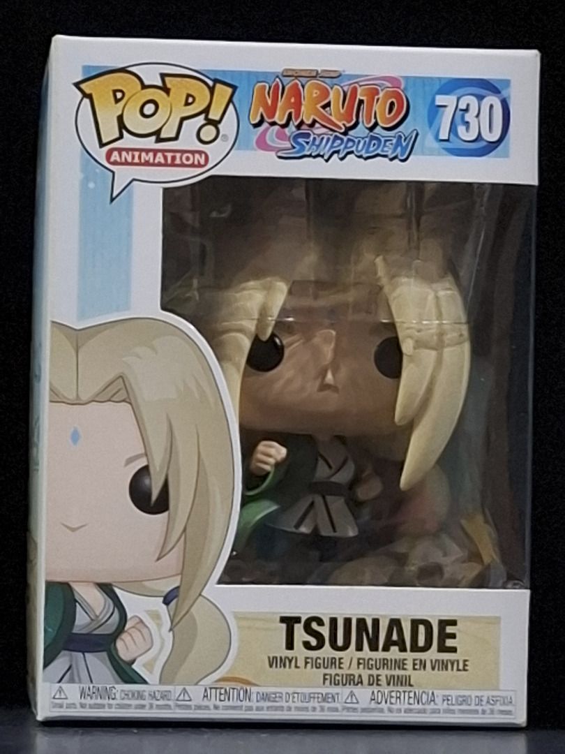 Funko Pop! Animation Naruto Shippuden 730 Tsunade - Vaulted (Category: Designer & Blind Box Toys) located in Agdangan. Submitted by snowsmum (Listing ID 1469937456, Image 1). Description: Funko Pop! Animation Naruto Shippuden 730 Tsunade - Vaulted Price: ₱ 600 Condition: New / 10/10 Status: Vaulted / Retired Transaction Details: • Mode of Payment: GCash or Bank Transfer pre-shipping payment in full • No meet-up po • Shipping / Delivery: Shouldere