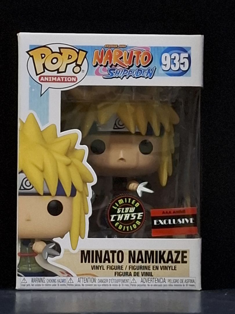 Funko Pop! Animation Naruto Shippuden 935 Minato Namikaze GITD AAA (Category: Designer & Blind Box Toys) located in Agdangan. Submitted by snowsmum (Listing ID 1469940172, Image 1). Description: Funko Pop! Animation Naruto Shippuden 935 Minato Namikaze GITD AAA Price: ₱ 2300 Condition: New / 10/10 Status: Vaulted / Retired Transaction Details: • Mode of Payment: GCash or Bank Transfer pre-shipping payment in full • No meet-up po • Shipping / Deli
