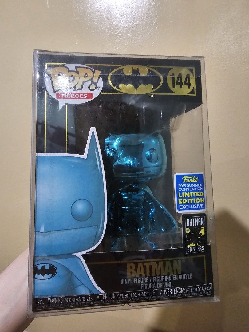 Funko Pop Batman Catwoman White Lantern DC Comics Figures (Category: Figurines & Statues) located in Quezon City. Submitted by bokkimmy (Listing ID 1469835648, Image 3). Description: - Bundle of 4 DC Comics Funko Pop vinyl figures - Includes Batman 80 Years Blue Chrome 2019 Summer Convention Exclusive #144, White Lantern Batman #58, and Catwoman Classic TV Series #43 - All figures come inside their original boxes - Clear protective cases included