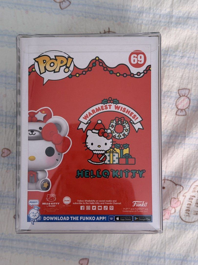 Funko Pop Hello Kitty #69 Vinyl Figure Holiday (Category: Designer & Blind Box Toys) located in Paranaque City. Submitted by krest.ph (Listing ID 1469769445, Image 3). Description: .