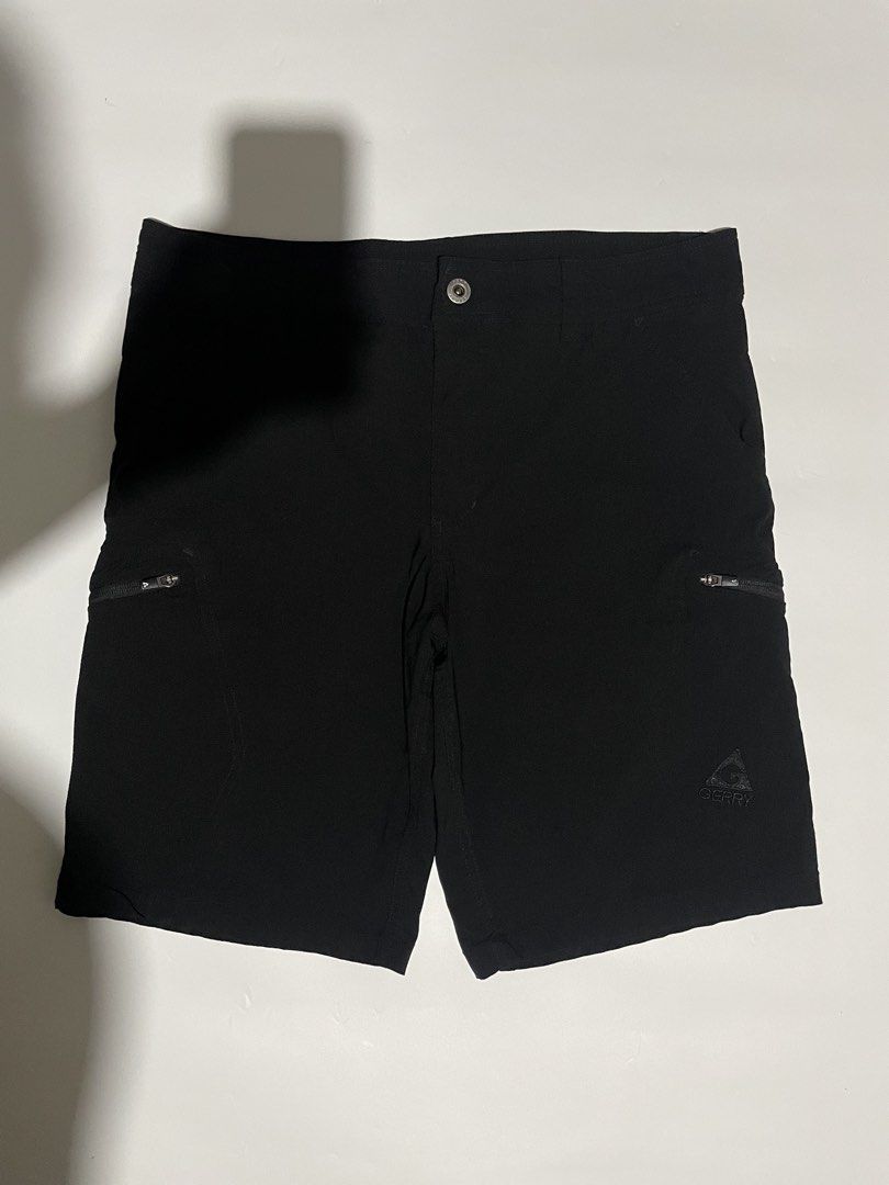 Gerry utility hiking shorts (Category: Shorts) located in Bais. Submitted by christian.complexthrift08 (Listing ID 1469773785, Image 1). Description: Gerry utility hiking shorts (Perfect for daily use) Color: black Size: 34 on tag Length: 21.5 inches Thigh: 13.3 inches Leg opening: 11 inches Condition: 9.8 / 10 Issue: Price: 799 free shipping Meet up or via JNT express.
