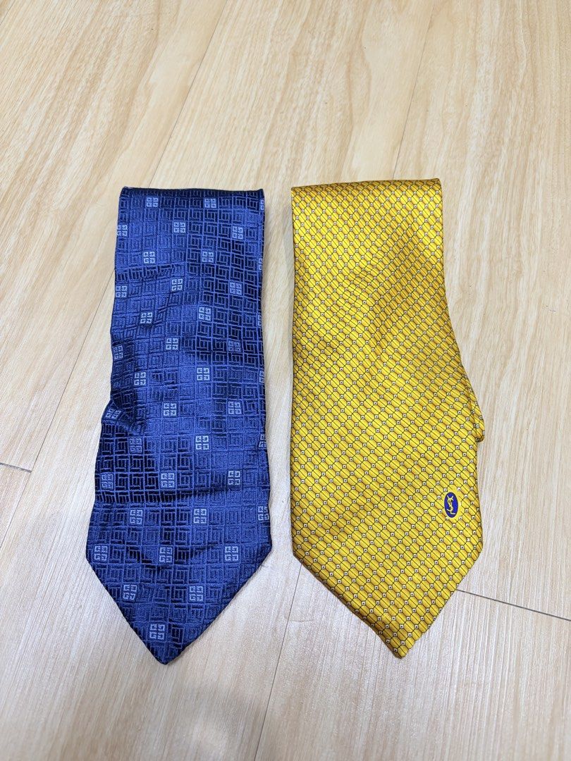 Givenchy & YSL Necktie (Category: Ties) located in Ajuy. Submitted by sothat_ara (Listing ID 1469888317, Image 1). Description: 550 for 2 No issues Pm me for more info.