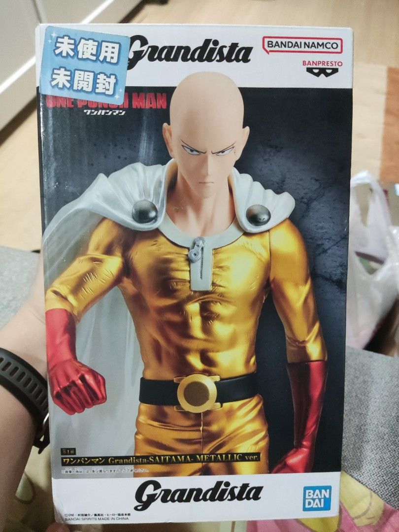Grandista Figures (Category: Figurines & Statues) located in Quezon City. Submitted by zexa105 (Listing ID 1469913901, Image 2). Description: Condition: All MISB Prices: Kaneki II - 800 Saitama Metallic Ver. - 700 Frieren - 600 Loc: QC, Bagong Lipunan ng Crame MOP: Gcash/PayMaya.