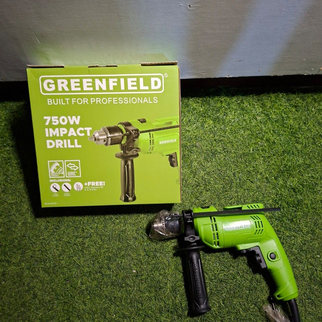 Greenfield barena 750w impact drill (Category: Cleaning Tools & Supplies) located in Manila. Submitted by d_real_deal (Listing ID 1469825172, Image 2). Description: .