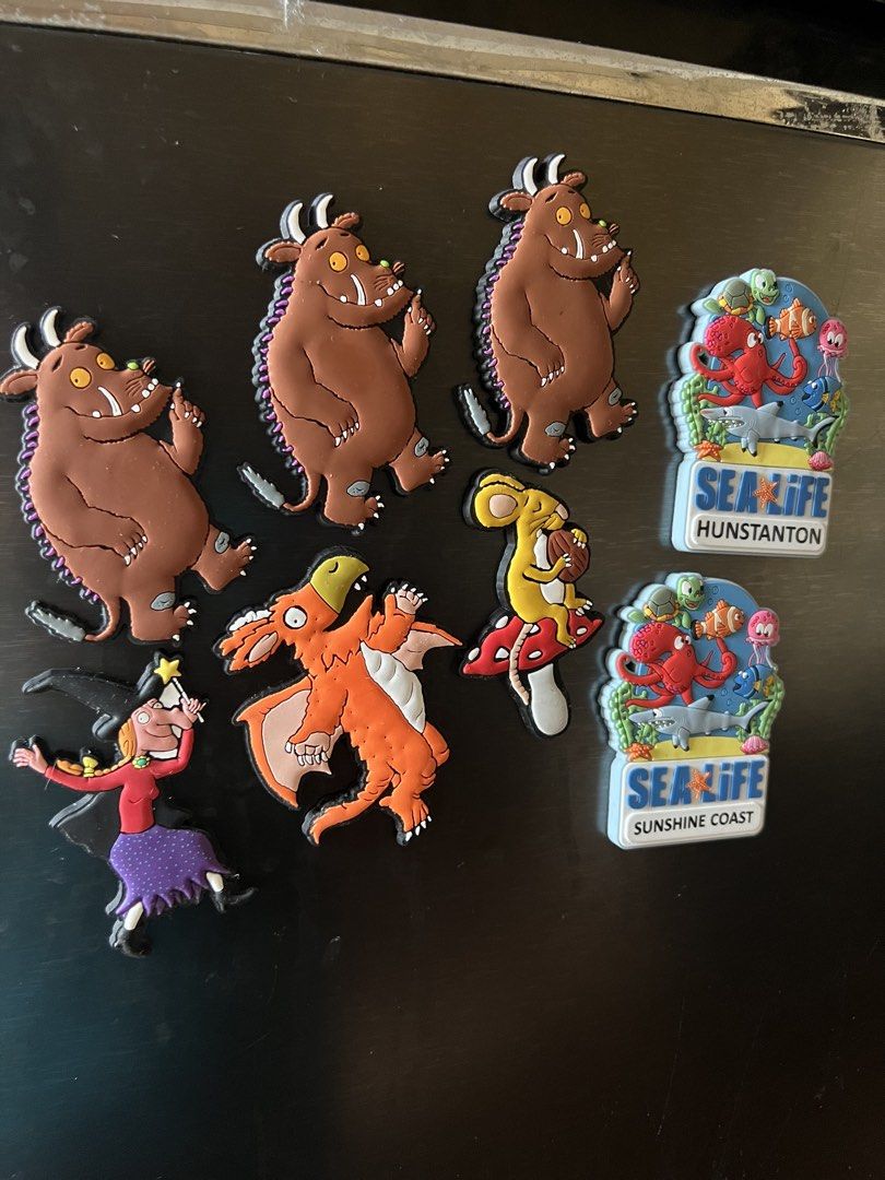 Gruffalo Ref Magnet set (Category: Other Home Decor) located in Manila. Submitted by macks_toys (Listing ID 1469805540, Image 2). Description: 📌You may send DM for your inquiries. ✨KINDLY CHECK EACH DETAILS✨ 🔳 From Japan/UK Surplus items 🔳 Thick material 🔳 Manage your expectations since it’s preloved and from Surplus Items 🔳 WYSIWYG ✨ Thank you! ✨ .