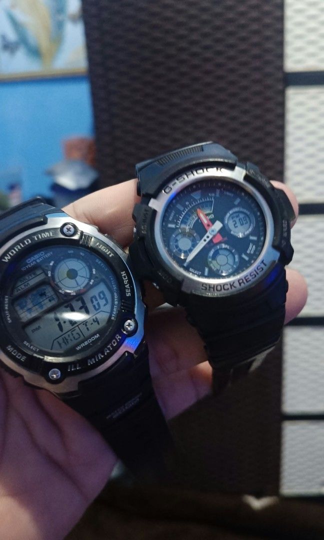 G-Shock & Casio (Take all) (Category: Men's Watches) located in Cavite. Submitted by zildian (Listing ID 1469819971, Image 3). Description: working all original... ung baby need lng palitan ng battery 30 pesos lng isa nun.. pm nlng po sa interested Salamt,.