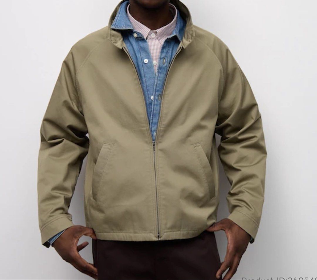 GU Khaki Casual Jacket Size Large (Category: Coats, Jackets and Outerwear) located in Makati City. Submitted by joeey2004 (Listing ID 1469763523, Image 3). Description: - Brand: GU - Model: Khaki Casual Jacket - Size: Large - Color: Classic Khaki - Features: Full zip front, stand collar, front welt pockets - Condition: Excellent, worn once.