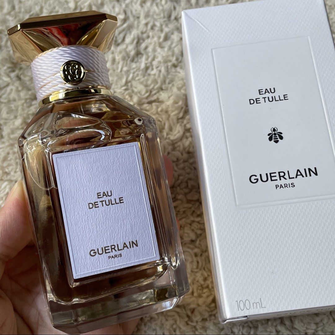 Guerlain Paris Eau de Tulle (Category: Fragrance & Deodorants) located in Santiago. Submitted by janinesweetcloset (Listing ID 1469864987, Image 1). Description: Premium /OG qlty perfumes Original scent and original packaging Actual Photo posted Long lasting #perfumeph #maison #lattafa #jomalone #dubaiperfumes #dylanblue #arabperfume #tersterperfume #penhaligon #creed #bacarratrouge #byredo #replica #diptyque #parfumsdemarly #montblanc #valentino