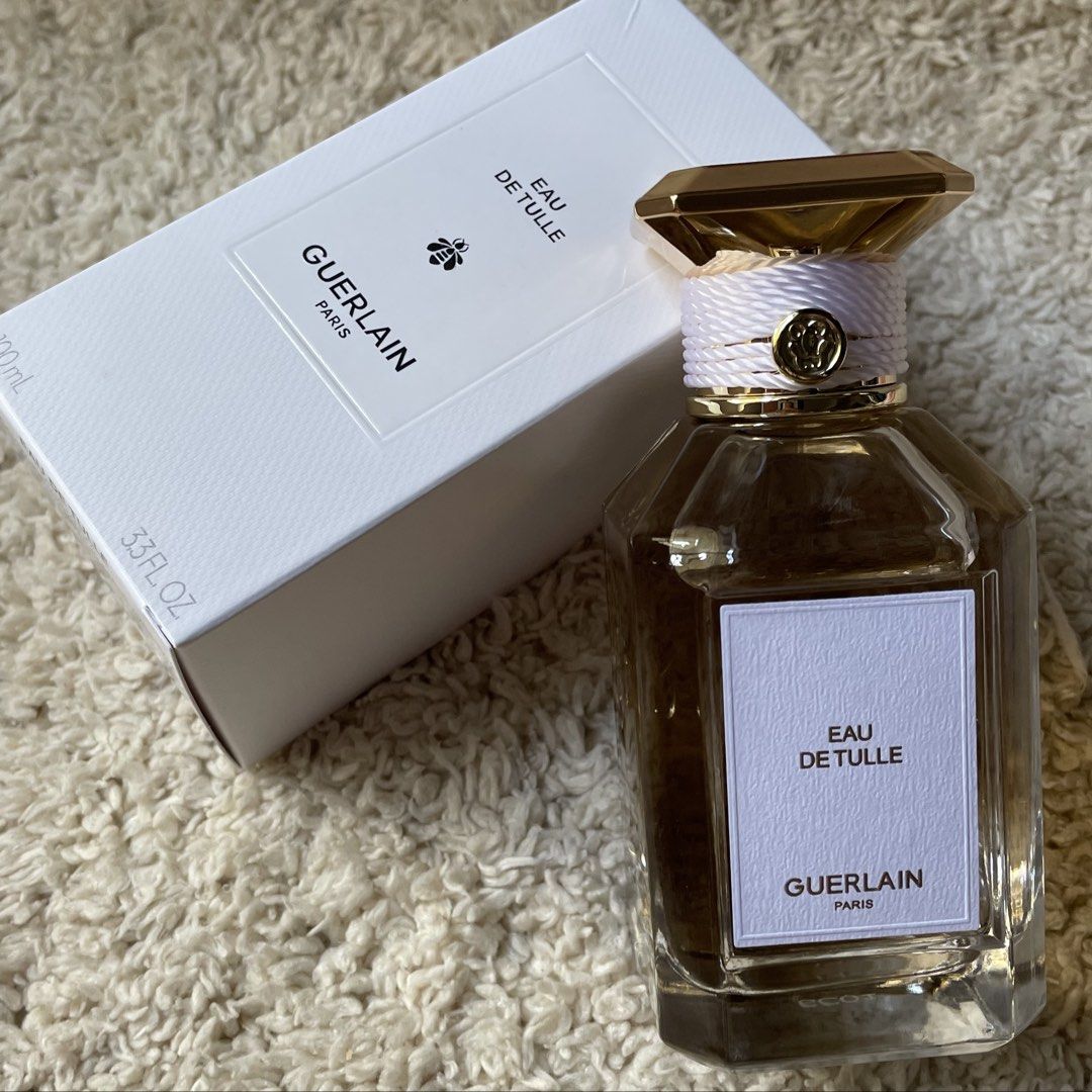 Guerlain Paris Eau de Tulle (Category: Fragrance & Deodorants) located in Santiago. Submitted by janinesweetcloset (Listing ID 1469864987, Image 2). Description: Premium /OG qlty perfumes Original scent and original packaging Actual Photo posted Long lasting #perfumeph #maison #lattafa #jomalone #dubaiperfumes #dylanblue #arabperfume #tersterperfume #penhaligon #creed #bacarratrouge #byredo #replica #diptyque #parfumsdemarly #montblanc #valentino