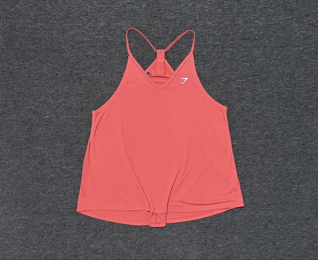 GYMSHARK SUPER SOFT TANK TOP (Category: Activewear) located in Baras. Submitted by jnc__apparel (Listing ID 1469902551, Image 2). Description: 🏷️ GYMSHARK SUPER SOFT TANK TOP 📌 Dimes: 23L x 17W 📌 Size: Medium for womens 📌 Condition: Like new 📌 Color rate: 10/10 📌 Issue: None ✅ Washed and ready to wear .